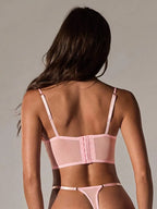 Rožinis apatinio trikotažo komplektas ANTONY