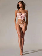 Rožinis apatinio trikotažo komplektas ANTONY