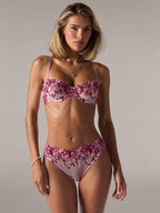 Rožinis apatinio trikotažo komplektas MELITA