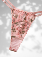 Rožinis apatinio trikotažo komplektas FRANCESKA