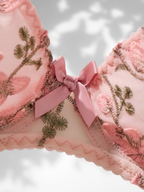 Rožinis apatinio trikotažo komplektas FRANCESKA