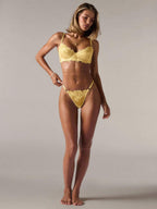 Gelsvas apatinio trikotažo komplektas JARGITA