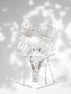 Baltas apatinio trikotažo komplektas JENNY