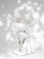 Baltas apatinio trikotažo komplektas JENNY