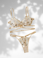 Kreminis apatinio trikotažo komplektas LORENA