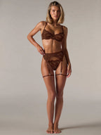 Rudas apatinio trikotažo komplektas LEYLA